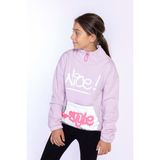 Toontoy Kids Toontoy Kız Çocuk Bol Yaka Reklektörlü Kanguru Cepli Sweatshirt - 8 - 9 Yaş - Açık Lila