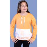 Toontoy Kids Toontoy Kız Çocuk Kanguru Cepli Baskılı Sweatshirt