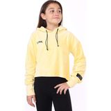 Toontoy Kids Toontoy Kız Çocuk Kapüşonlu Kadife Sweatshirt - 8 - 9 Yaş - Sarı