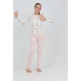 Toontoy Kids Toontoy Kız Çocuk Karma Baskılı Pijama Takım