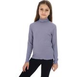 Toontoy Kids Toontoy Kız Çocuk Okul Tişört - Gri - 12 - 13 Yaş