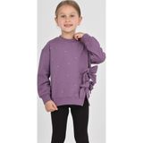 Toontoy Kids Toontoy Kız Çocuk Taşlı Fiyonklu Sweatshirt