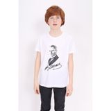 Toontoy Kids Toontoy Unisex Atatürk Baskılı Çocuk Tişört - Beyaz