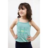 Toontoy Kız Bebek Baskılı Atlet