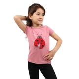 TOONTOY Kız Bebek Baskılı Tişört Gül Kurusu 4 Yaş, 4 Yaş, 22482, Gül Kurusu, Kız Çocuklar