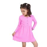 TOONTOY Kız Bebek Elbise Açık Pembe 1 Yaş, 1 Yaş, 22509, Açık Pembe, Bebek-Kızlar