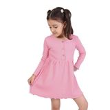TOONTOY Kız Bebek Elbise Gül Kurusu 1 Yaş, 1 Yaş, 22509, Gül Kurusu, Bebek-Kızlar