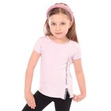 Toontoy Kız Bebek Passion Desing Baskılı Tişört Açık Lila 3 YAŞ