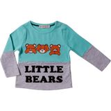 Toontoy Kız Bebek Sweatshirt - 6 Ay - Mint