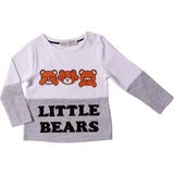Toontoy Kız Bebek Sweatshirt - 9 Ay - Beyaz
