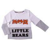 Toontoy Kız Bebek Tişört Little Bears Baskılı