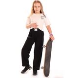 Toontoy Kız Çocuk 2'li Takım Baskılı Kısa Kollu T-Shirt & Beli Lastikli Ayarlanabilir Paça Jogger Eşofman Altı - 2 Ipilk - Ekru - 12 - 13 Yaş