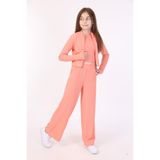 TOONTOY Kız Çocuk 3lü Eşofman Takım Koyu Pudra 10-11 Yaş, 10-11 Yaş, 22609, Koyu Pudra, kız-çocuk