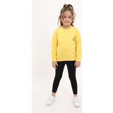 Toontoy Kız Çocuk Always Kalp Nakışlı Taytlı Takım