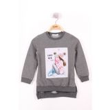 Toontoy Kız Çocuk Anne Kız Baskılı Sweatshirt
