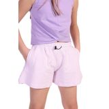 TOONTOY Kız Çocuk Arka Awesome Baskılı Şort Açık Lila 10-11 Yaş, 10-11 Yaş, 22082, Açık Lila, Kız çocuk