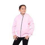 Toontoy Kız Çocuk Arkası Nakışlı İki Yanı Cepli Hırka Açık Pembe 8 YAŞ