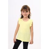 Toontoy Kız Çocuk Atlet Beyaz 6 YAŞ