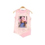 Toontoy Kız Çocuk Atlet Hat Vogue Baskılı Açık Pembe 5 YAŞ
