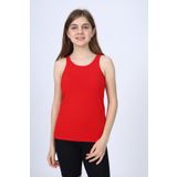 Toontoy Kız Çocuk Atlet Kırmızı 13-14 YAŞ