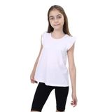 Toontoy Kız Çocuk Atlet Kolları Büzgülü Fırfırlı 24095