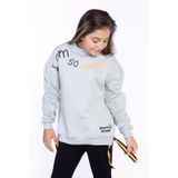 Toontoy Kız Çocuk Balıkçı Yaka İçi Pamuklu Sweatshirt