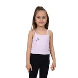 Toontoy Kız Çocuk Baskılı Atlet Açık Lila 2 YAŞ