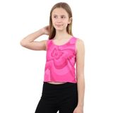 Toontoy Kız Çocuk Baskılı Atlet Fuşya 4-5 YAŞ