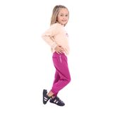 Toontoy Kız Çocuk Baskılı Eşofman Takım Bej 4 YAŞ