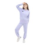 Toontoy Kız Çocuk Baskılı Eşofman Takım Mavi 12-13 YAŞ