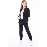 Toontoy Kız Çocuk Baskılı Eşofman Takım Mürdüm 10 YAŞ