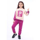 Toontoy Kız Çocuk Baskılı Eşofman Takım