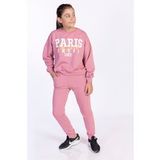 Toontoy Kız Çocuk Baskılı Eşofman Takımı