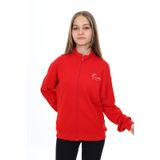Toontoy Kız Çocuk Baskılı Hırka Kırmızı 12-13 YAŞ