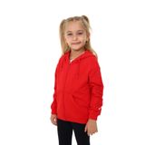 Toontoy Kız Çocuk Baskılı Hırka Kırmızı 5 YAŞ