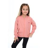 Toontoy Kız Çocuk Baskılı Hırka Koyu Pudra 2 YAŞ