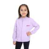 Toontoy Kız Çocuk Baskılı Hırka Lila 4 YAŞ