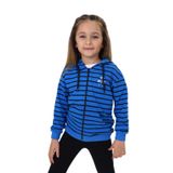 Toontoy Kız Çocuk Baskılı Hırka Saks 4 YAŞ