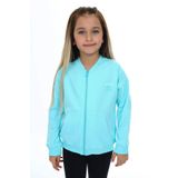 Toontoy Kız Çocuk Baskılı Hırka Su Yeşili 4 YAŞ