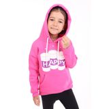 TOONTOY Kız Çocuk Baskılı Kapüşonlu Sweatshirt, 22747