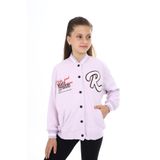 Toontoy Kız Çocuk Baskılı Kolej Hırka Açık Lila 13-14 YAŞ