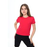 Toontoy Kız Çocuk Baskılı Şort Koyu Fuşya 10-11 YAŞ