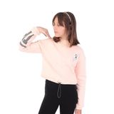 TOONTOY Kız Çocuk Baskılı Sweatshirt, 10-11 Yaş, 22558, Pudra, kız-çocuk