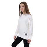 TOONTOY Kız Çocuk Baskılı Sweatshirt, 10 Yaş, 24051, Ekru, kız-çocuk