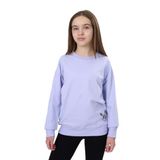 TOONTOY Kız Çocuk Baskılı Sweatshirt, 10 Yaş, 24051, Mavi, kız-çocuk