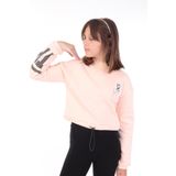 Toontoy Kız Çocuk Baskılı Sweatshirt - 13 - 14 Yaş - Pudra