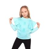 Toontoy Kız Çocuk Baskılı Sweatshirt 22439