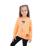 TOONTOY Kız Çocuk Baskılı Sweatshirt, 22848