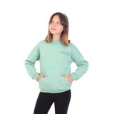 TOONTOY Kız Çocuk Baskılı Sweatshirt, 6-7 Yaş, 22561, Yeşil, kız-çocuk
