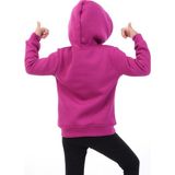 Toontoy Kız Çocuk Baskılı Sweatshirt - 7 Yaş - Mürdüm